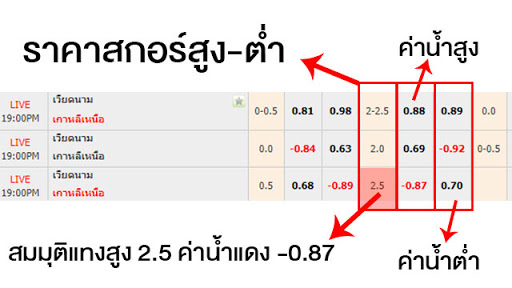 ค่าน้ำในการแทงบอลออนไลน์